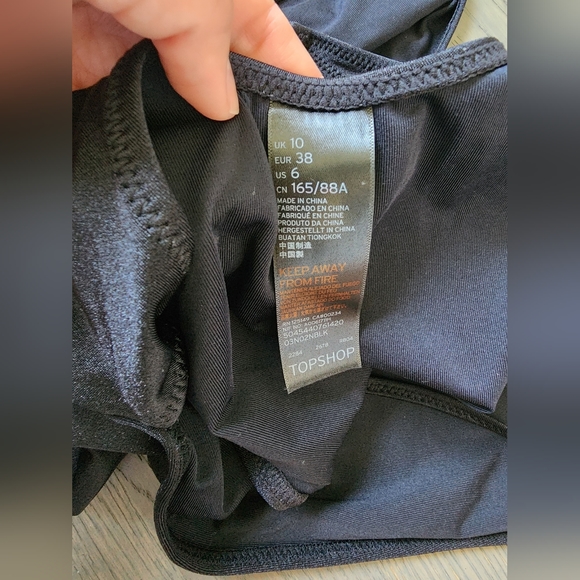 Topshop one piece swim suit - Picture 3 of 3